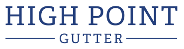 High Point Gutter logo on clear background - High Point Gutter provides gutter installation, gutter repair, and gutter cleaning in Snohomish County & King County in Washington.