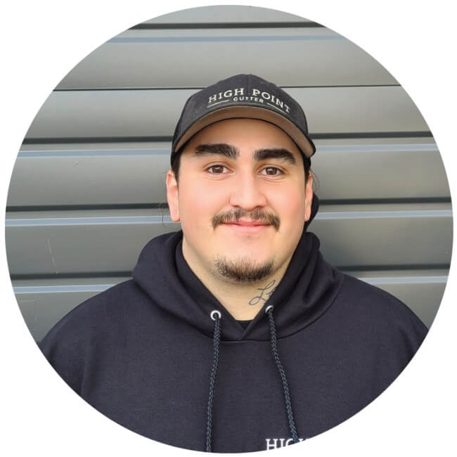 Gutter Crew 6 Lead Joey Duran servicing Snohomish County and King County