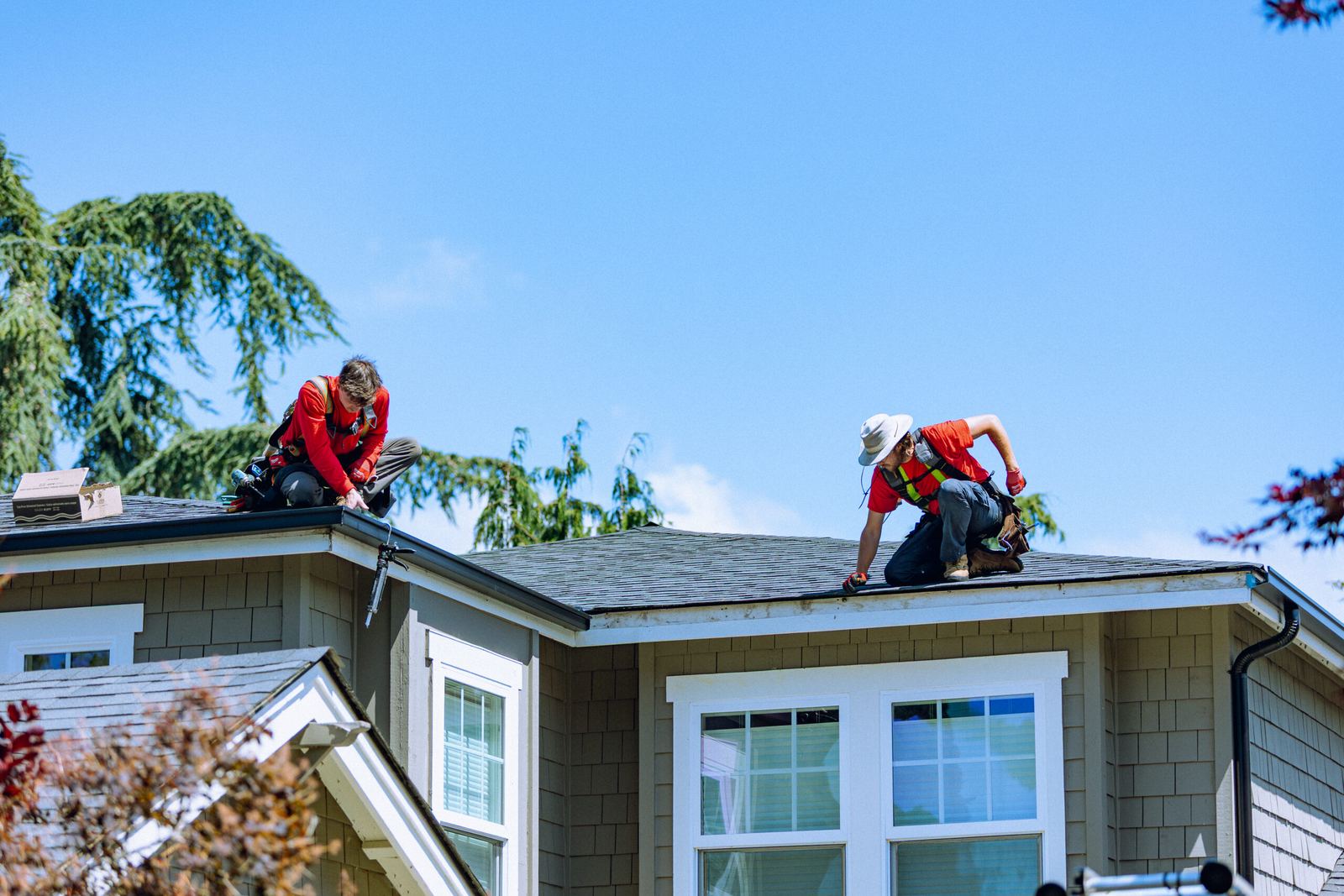 High Point Gutter crew at work