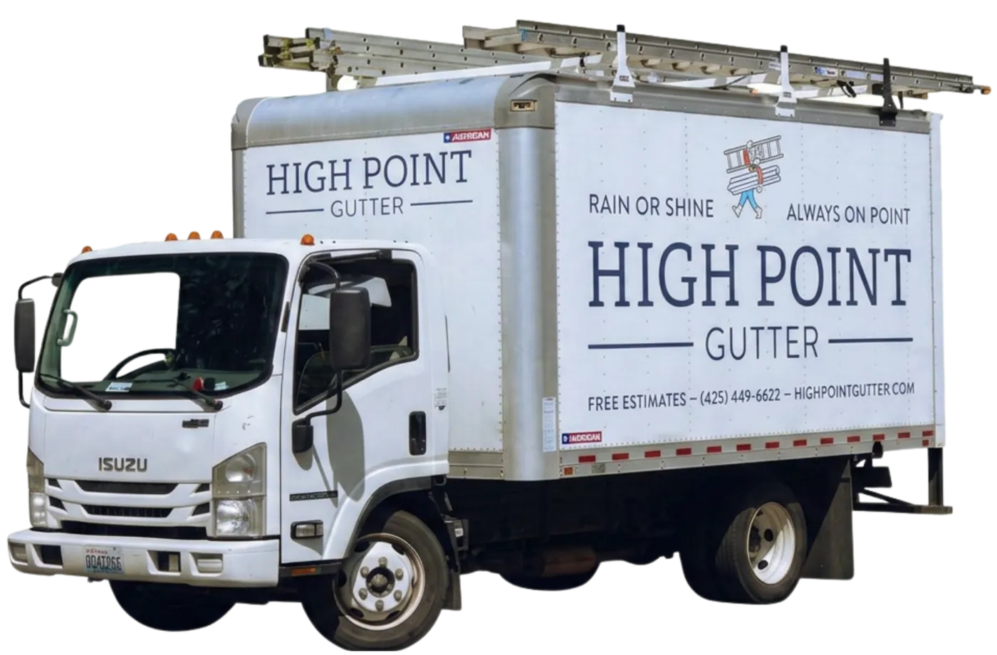 High Point Gutter truck