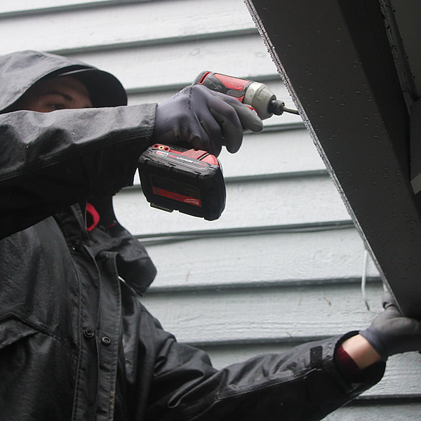 Gutter replacement in Preston, WA Gutter replacement in Preston, WA